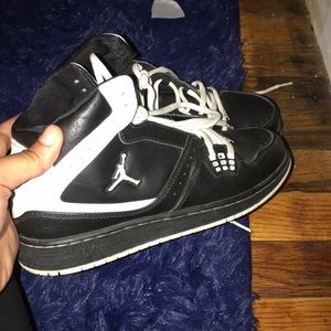 Black and white Jordan’s